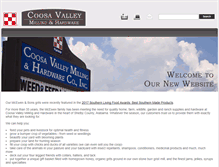 Tablet Screenshot of coosavalleymilling.com